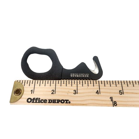 Benchmade Rescue Hook 7 Protective Sheath Stainless Steel Black MOLLE Compatible - Picture 3 of 9